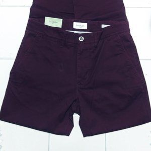 Goodfellow & Co Mens Red Slim Fit Stretch Hennepin